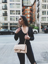 Load image into Gallery viewer, "Downtown" Cream Quilted Patten Large Crossbody