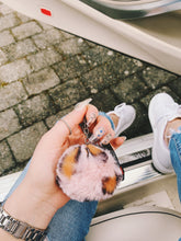 Load image into Gallery viewer, "Cheetah Girls" Luxe Light Pink Plush Keychain Charms