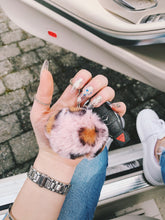 Load image into Gallery viewer, "Cheetah Girls" Luxe Light Pink Plush Keychain Charms