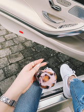 Load image into Gallery viewer, "Cheetah Girls" Luxe Light Pink Plush Keychain Charms