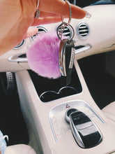 Load image into Gallery viewer, "Lilac" Luxe Plush Keychain Charms