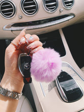 Load image into Gallery viewer, "Lilac" Luxe Plush Keychain Charms