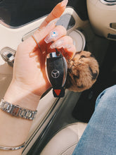 Load image into Gallery viewer, "Cheetah Girls" Luxe Tan Plush Keychain Charms