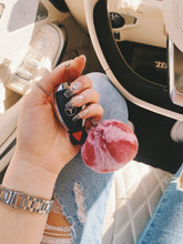 Load image into Gallery viewer, "Cheetah Girls" Luxe Pink Plush Keychain Charms