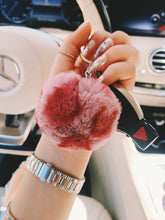 Load image into Gallery viewer, "Cheetah Girls" Luxe Pink Plush Keychain Charms