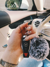 Load image into Gallery viewer, "Onyx Collection" Luxe Plush Keychain Charms