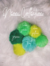 Load image into Gallery viewer, "Neon Collection" Luxe Plush Keychain Charms