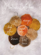 Load image into Gallery viewer, "Neutral Collection" Luxe Plush Keychain Charms