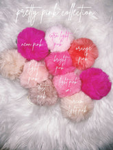 Load image into Gallery viewer, "Pretty Pink Collection" Luxe Plush Keychain Charms