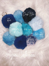 Load image into Gallery viewer, "Aqua Collection" Luxe Plush Keychain Charms