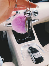 Load image into Gallery viewer, &quot;Lilac&quot;  Luxe Plush Keychain Charms
