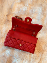 Load image into Gallery viewer, &quot;Newport&quot; Red Original Collection Quilted Shoulder Bag

