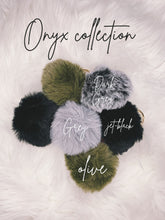 Load image into Gallery viewer, &quot;Onyx Collection&quot;  Luxe Plush Keychain Charms
